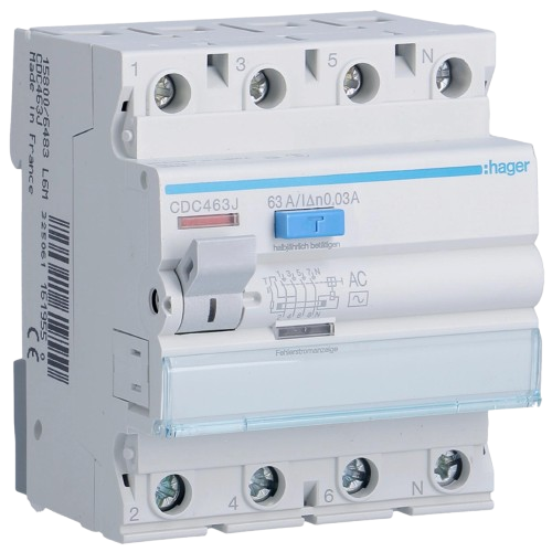 Hager RCCB / RCBO Series dari Hager