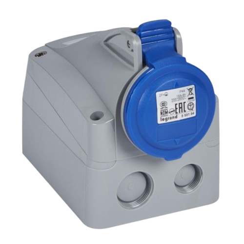 P17 Tempra Pro Surface Mounting Socket IP44 200/250V 16A 2P+E dari Legrand