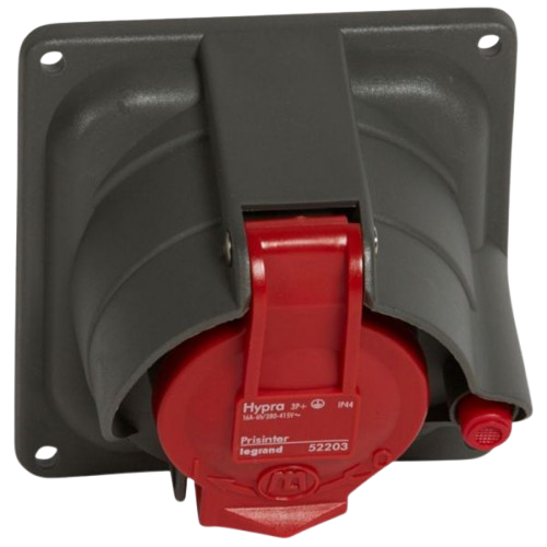 Hypra Prisinter Panel Mounting Socket IP44 380/415V 16A 3P+E dari Legrand