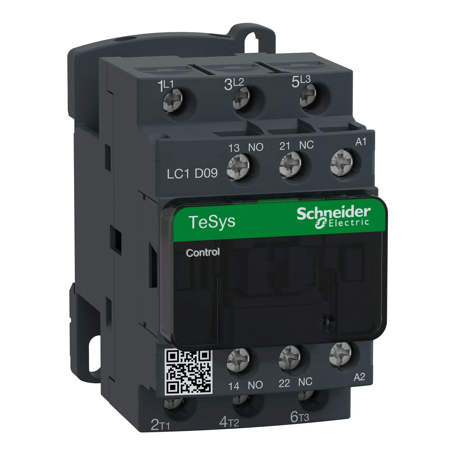 LC1D09Q7 TeSys 3P CTR9A AC3 4KW 1NO1NC380VAC COIL