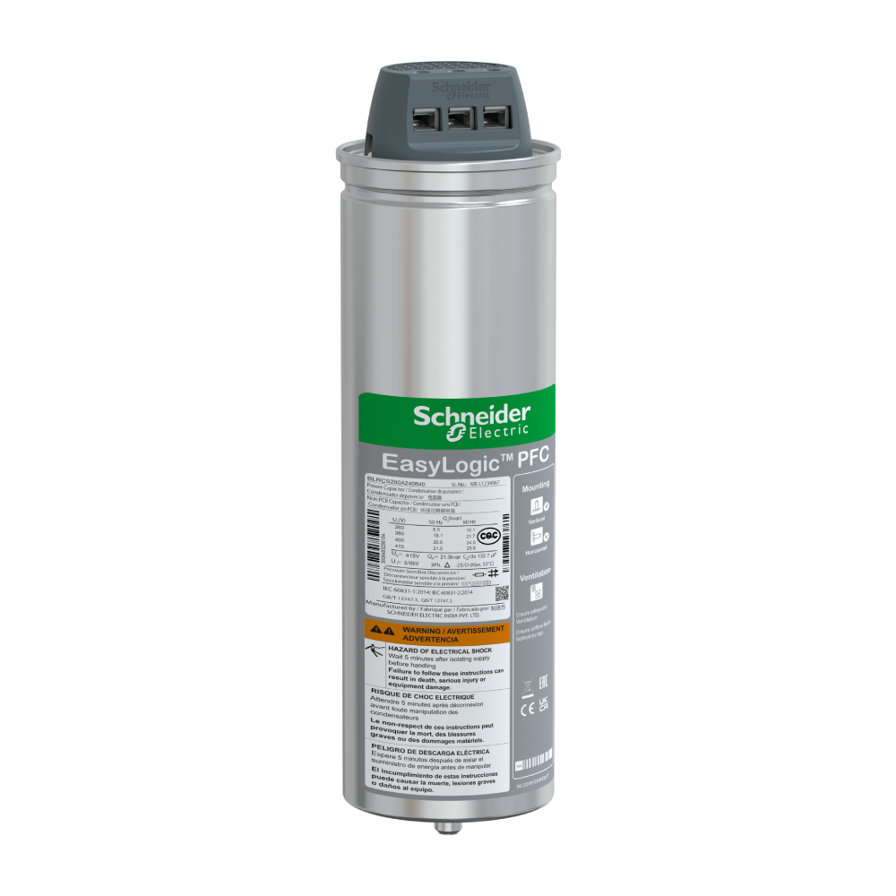 BLRCS200A240B40 CAPACITOR CAN SDY 20/24KVAR 400V