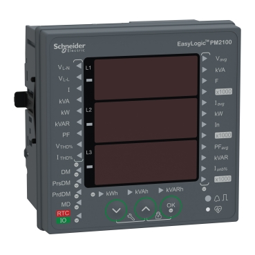 METSEPM2120 Power Meter Seri 2000 LED dengan komunikasi